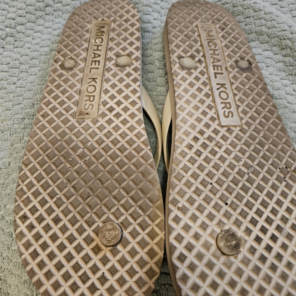 Michael Kors flip flops